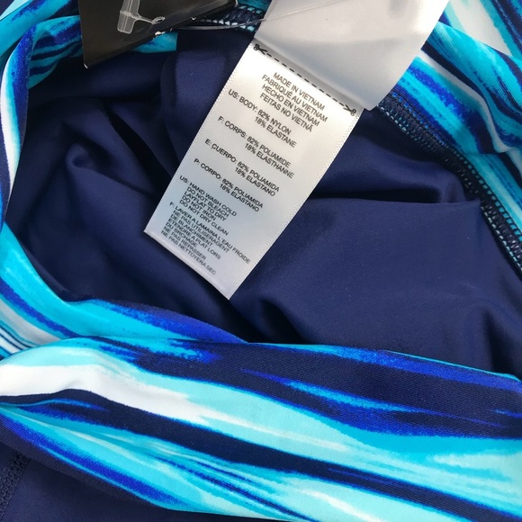 Adidas Blue Capri Active Pants Size Large NWT - Picture 3 of 6